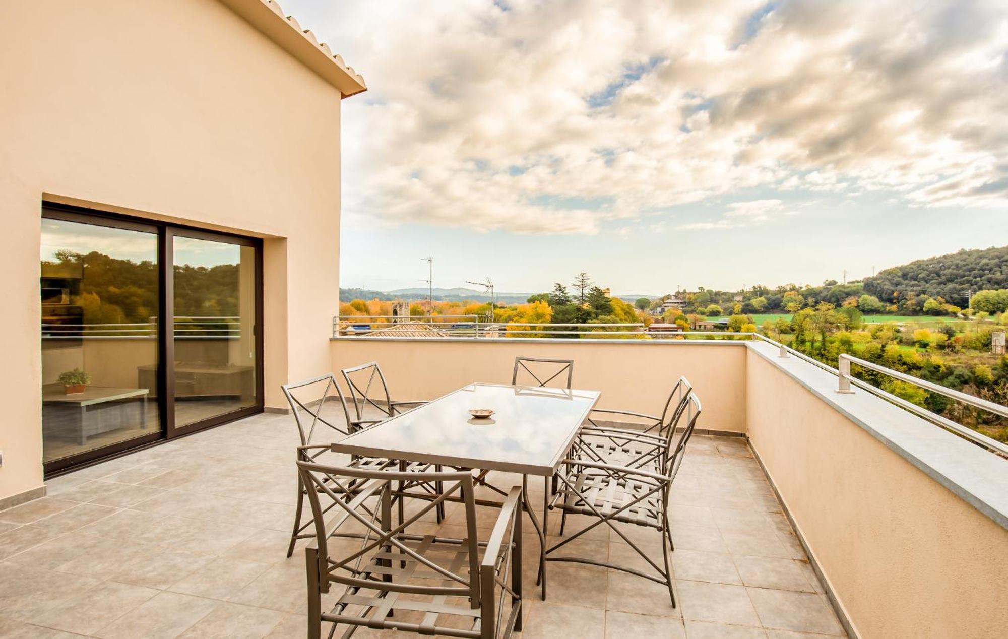 Besalú 3 modern apt w terrace y great views ac Exterior foto