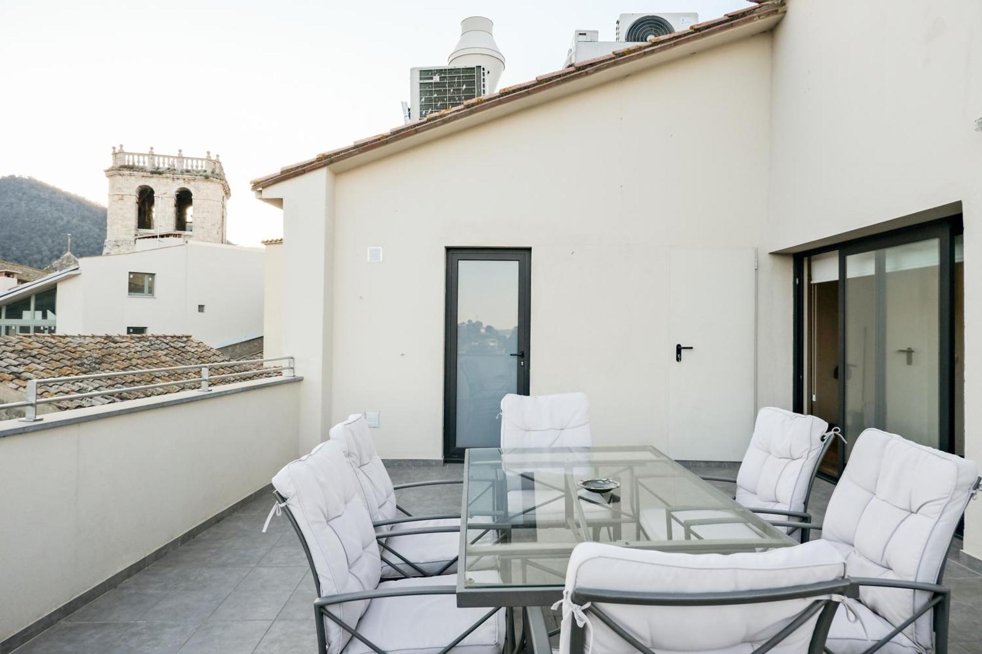 Besalú 3 modern apt w terrace y great views ac Exterior foto