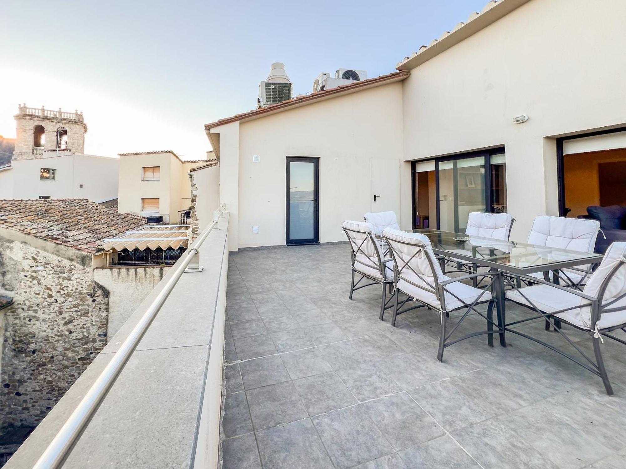 Besalú 3 modern apt w terrace y great views ac Exterior foto